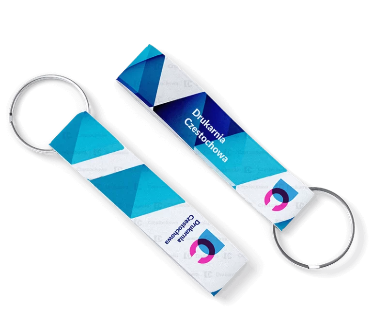 Smycze-krotkie-breloki-z-nadrukiem-logo-gadzety-reklamowe-upominki-prezenty-tania-drukarnia-czestochowa