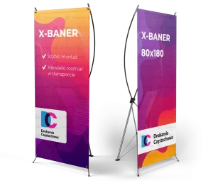 X-baner-stojak-system-reklamowy-prezentacyjny-prezenter-pajaczek-ekspozytor-logo-grafika-druk-tania-drukarnia-czestochowa