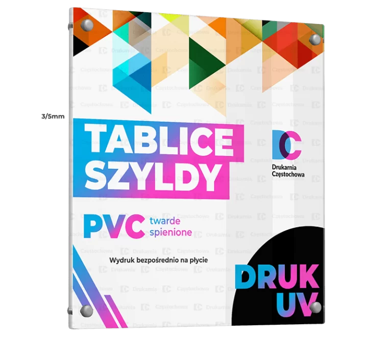 tablica-pvc-szyld-druk-UV-drukarnia-czestochowa-twarda-spieniona
